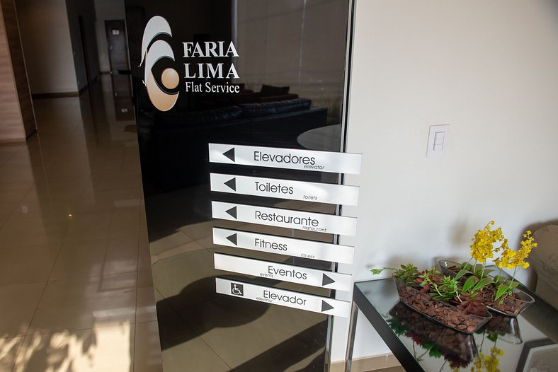 Flat Faria Lima | Excellent Location | Ap42